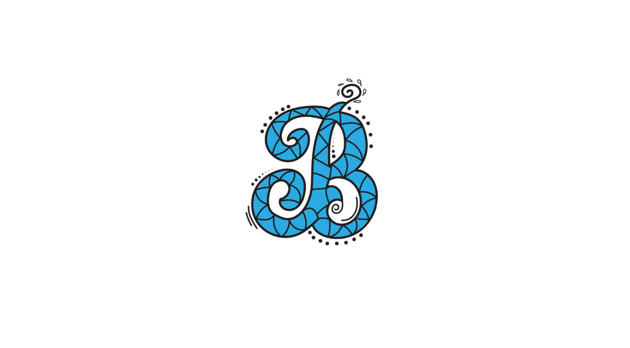 How To Draw A Fancy Letter B Easily - Rankaza.com